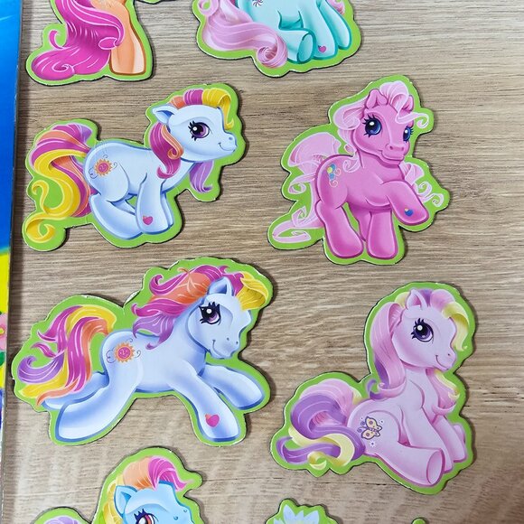My Little Pony Imaginetics Ponyville Board with 12 Magnets Minty G3 MLP VTG 2003 - Picture 4 of 11
